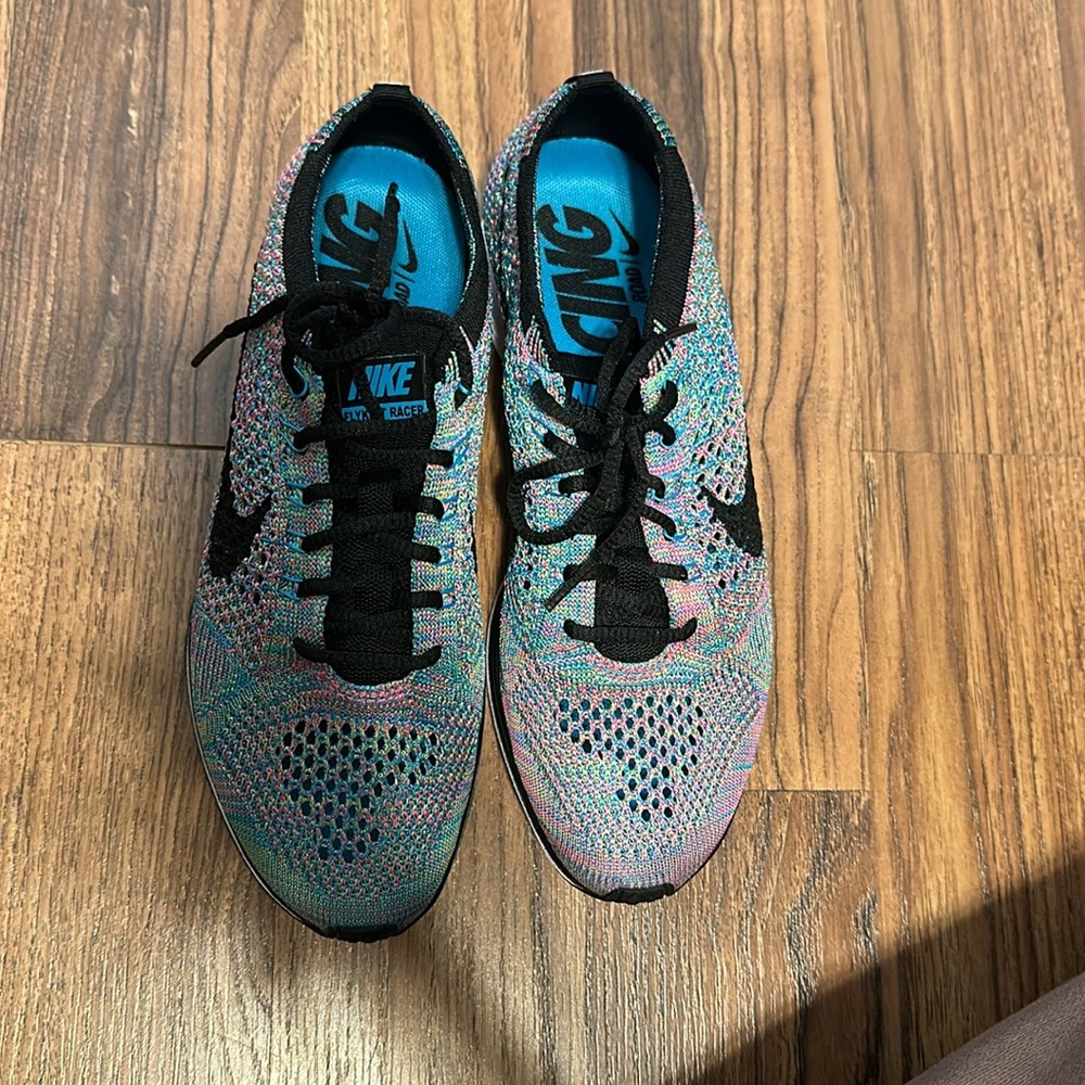 Nike Flyknit racer multi color 2.0 - Picture 4 of 6